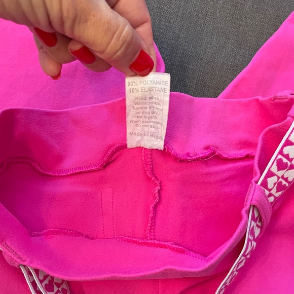 Pink Heart Capri Pant - Picture 4 of 6